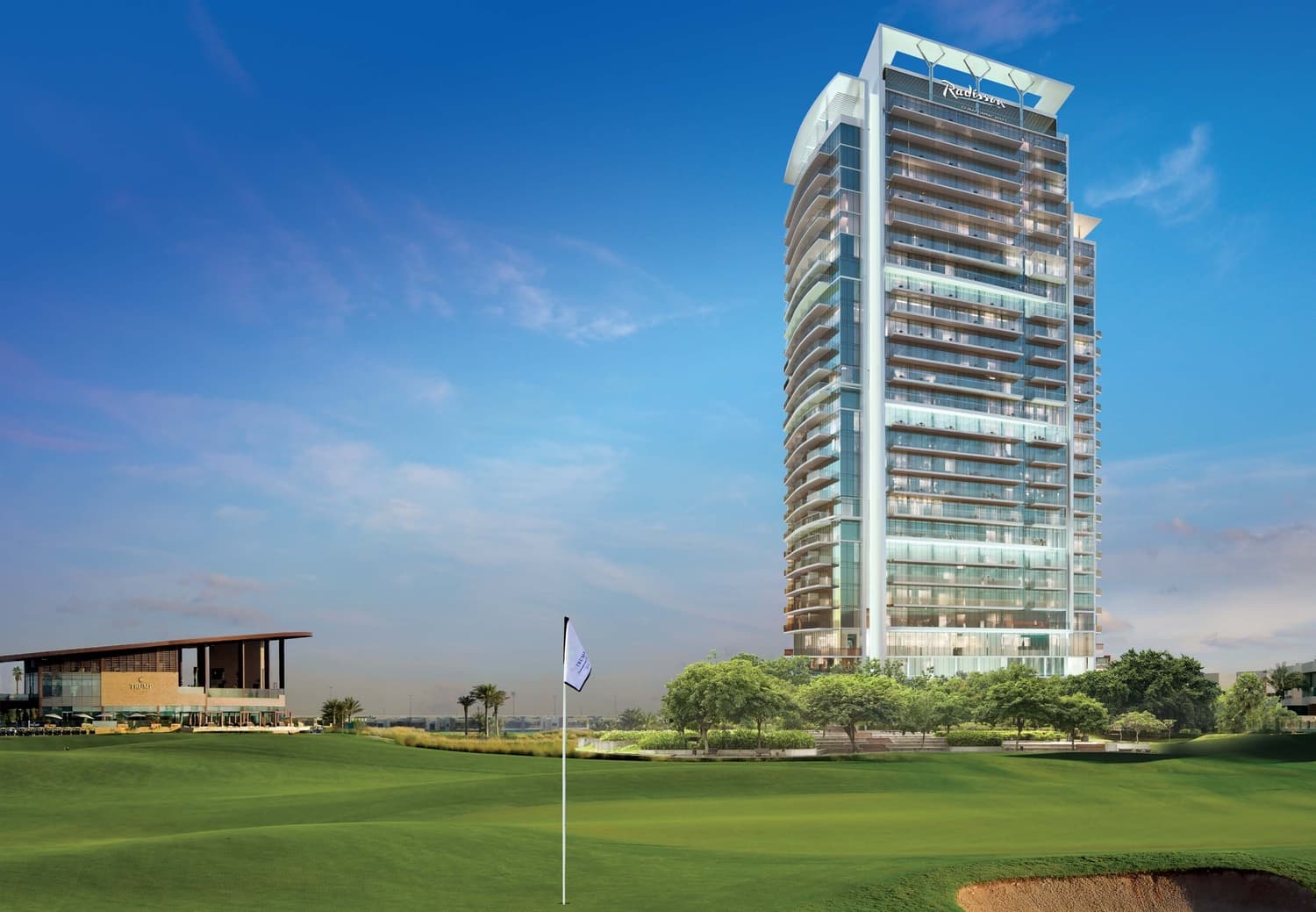 Damac Hills - Radisson Dubai - Main View